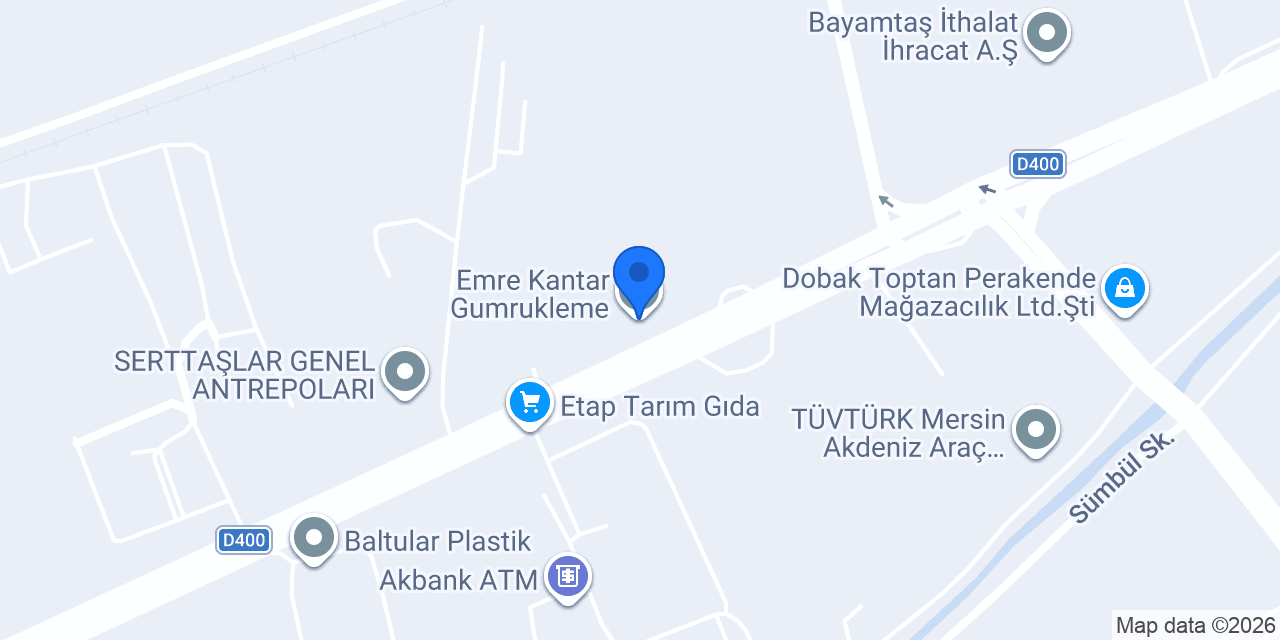 Emre Kantar Gumrukleme konumu