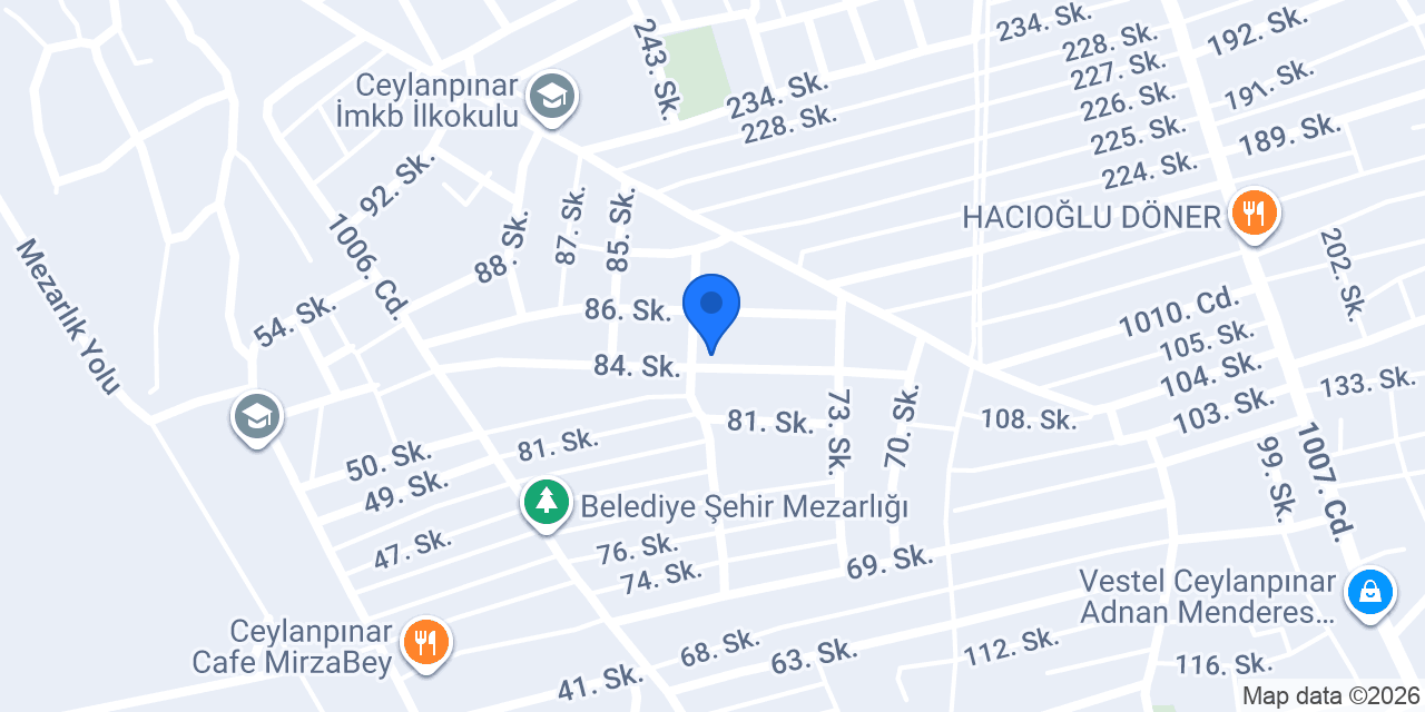 ÖZEL BİLAL KURT MATEMATİK KURSU konumu