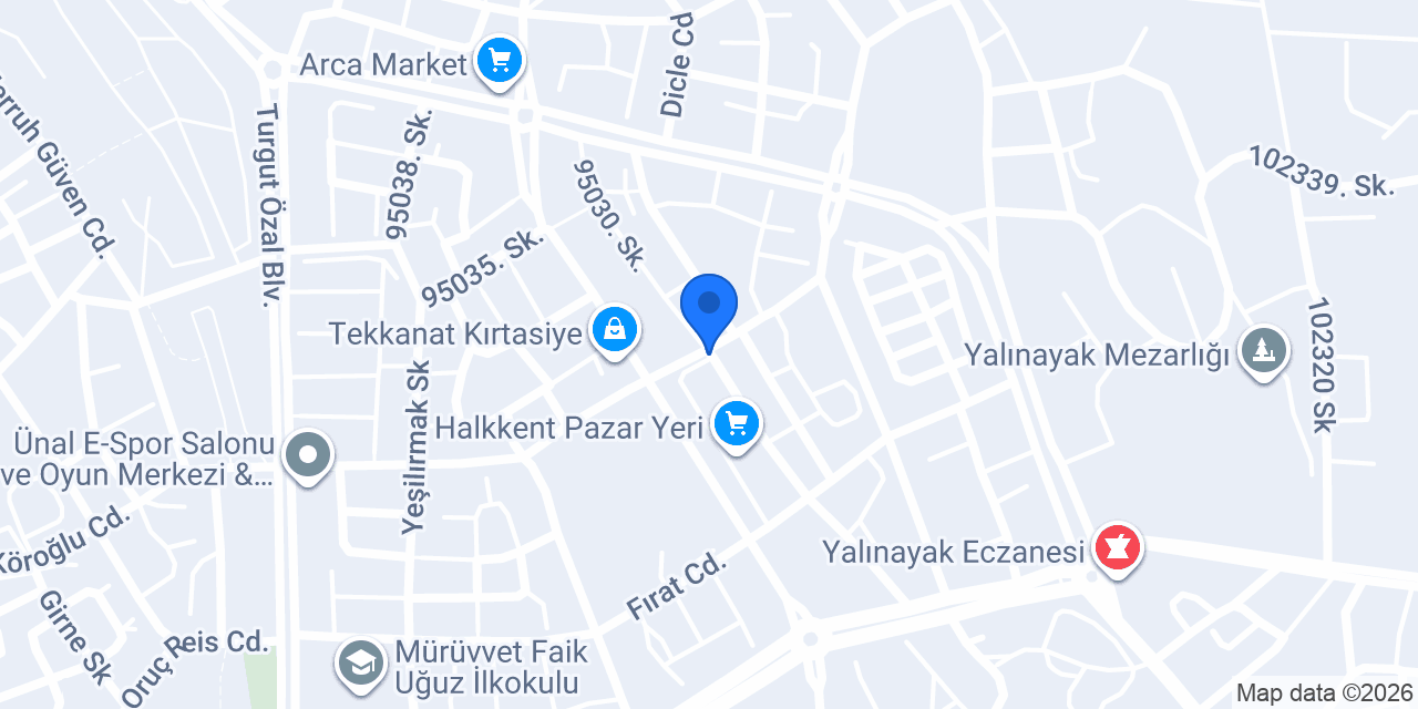 Çavuşlu Çukurova Taksi konumu