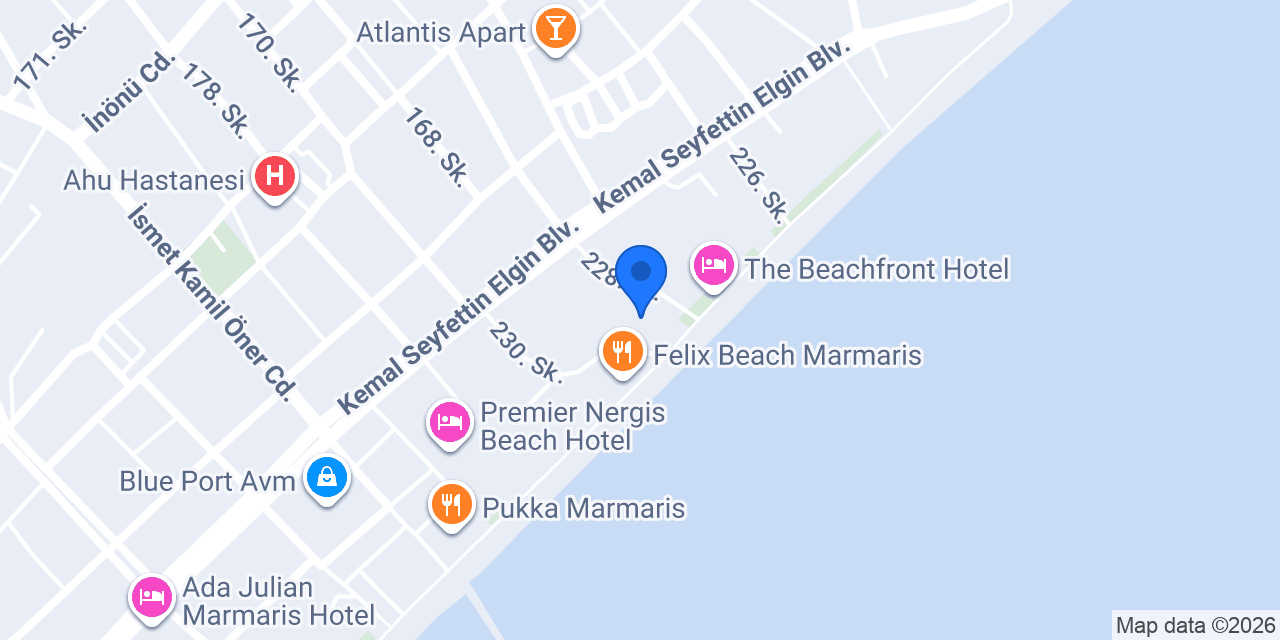Ali Usta Restaurant Marmaris konumu