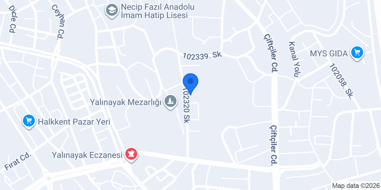 AFİYET PATİSERİ VE FIRIN konumu