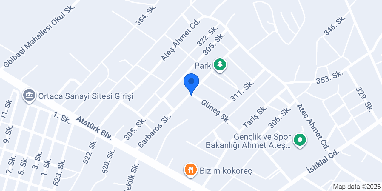 Atlantis Global Tarım San. ve Tic. Ltd. Şti konumu