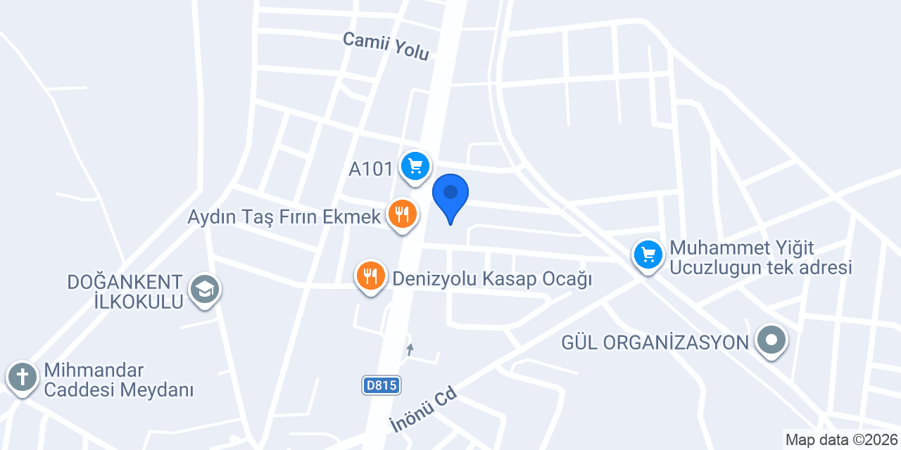 Gama Yol Yardım konumu