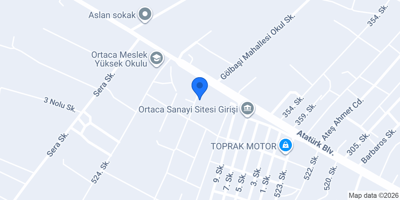Söve Dekorasyon konumu