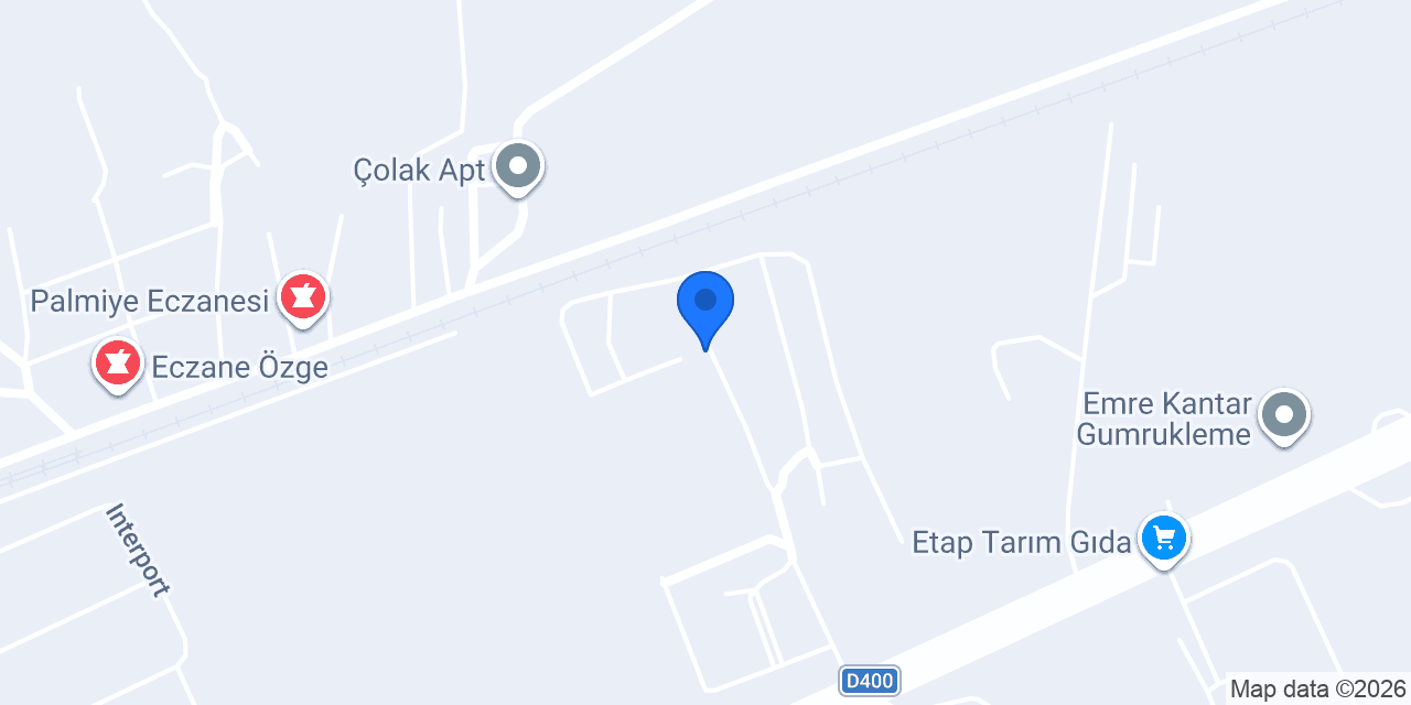 İparlar Palet konumu