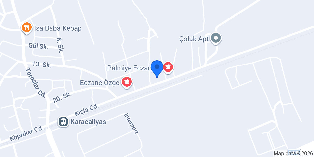 Karacailyas Aile Sağlık Merkezi konumu
