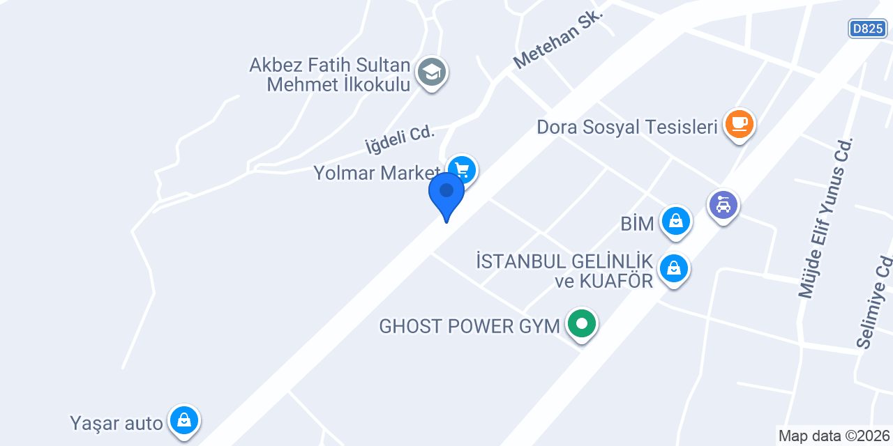 Döner Mobilya konumu