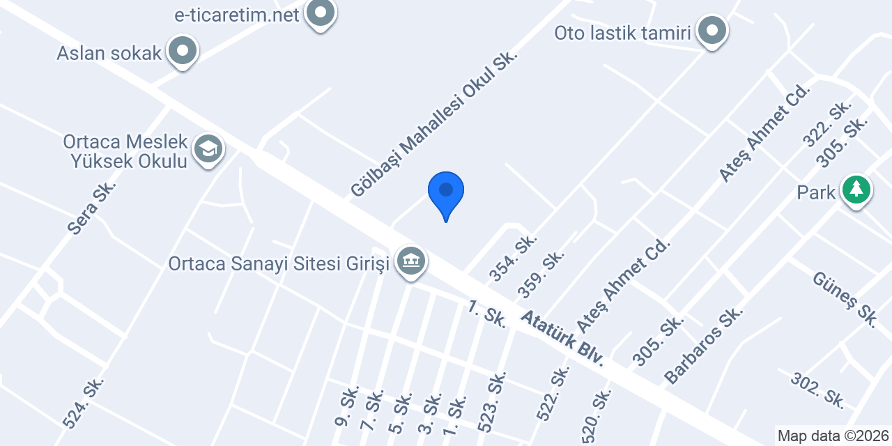 Başaran Oto Servis Ortaca konumu