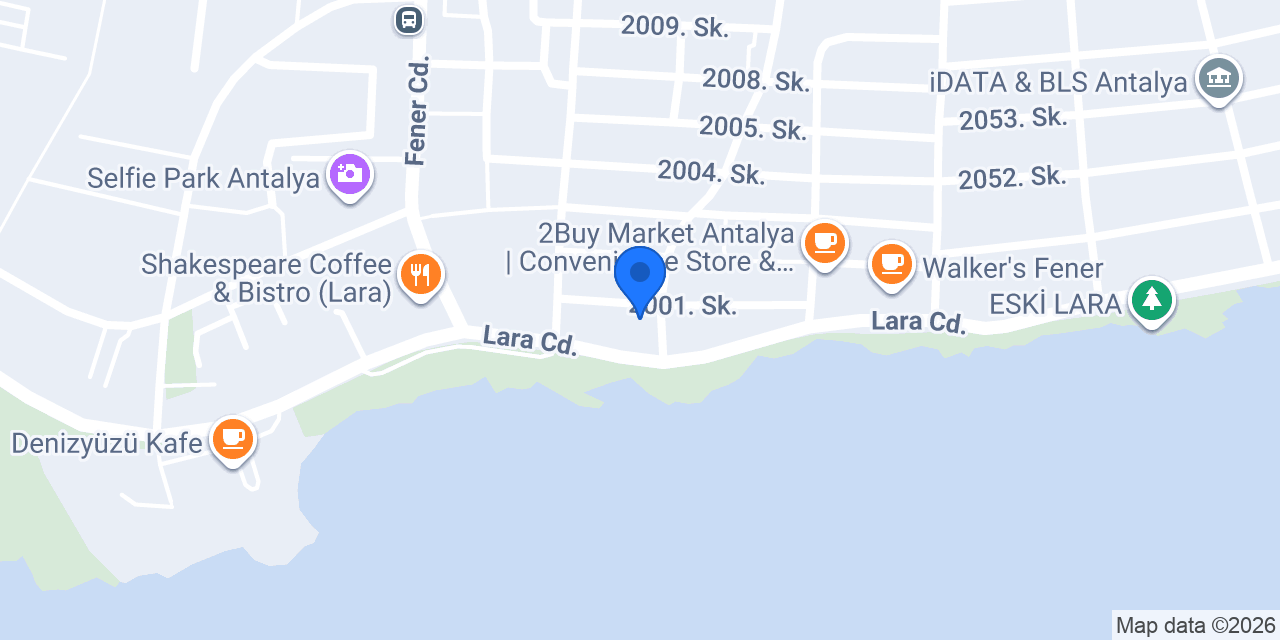 ÇAĞLAYAN CAFE BAR konumu