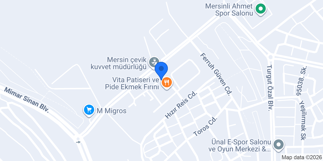 Yeşilçam Pasta Cafe konumu