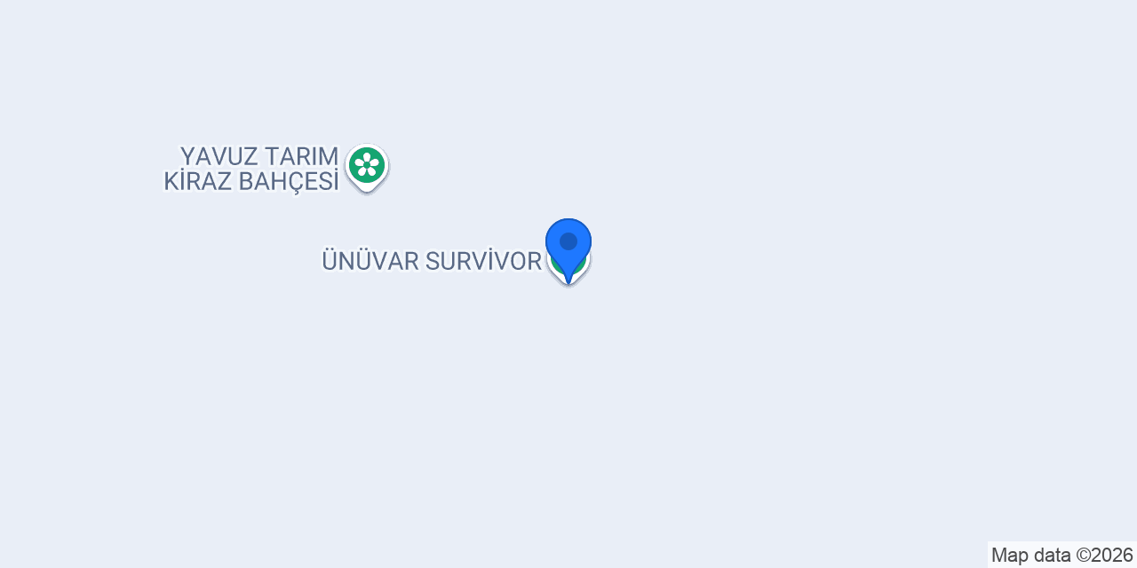 ÜNÜVAR SURVİVOR konumu