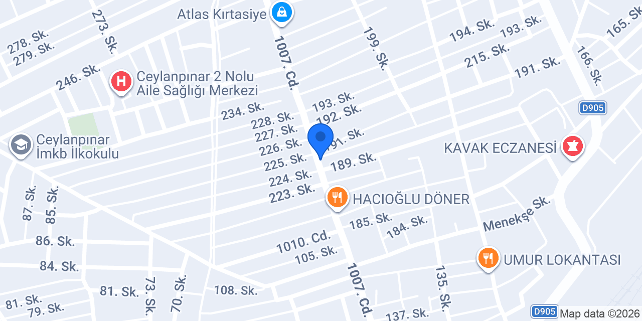 Mova giyim konumu