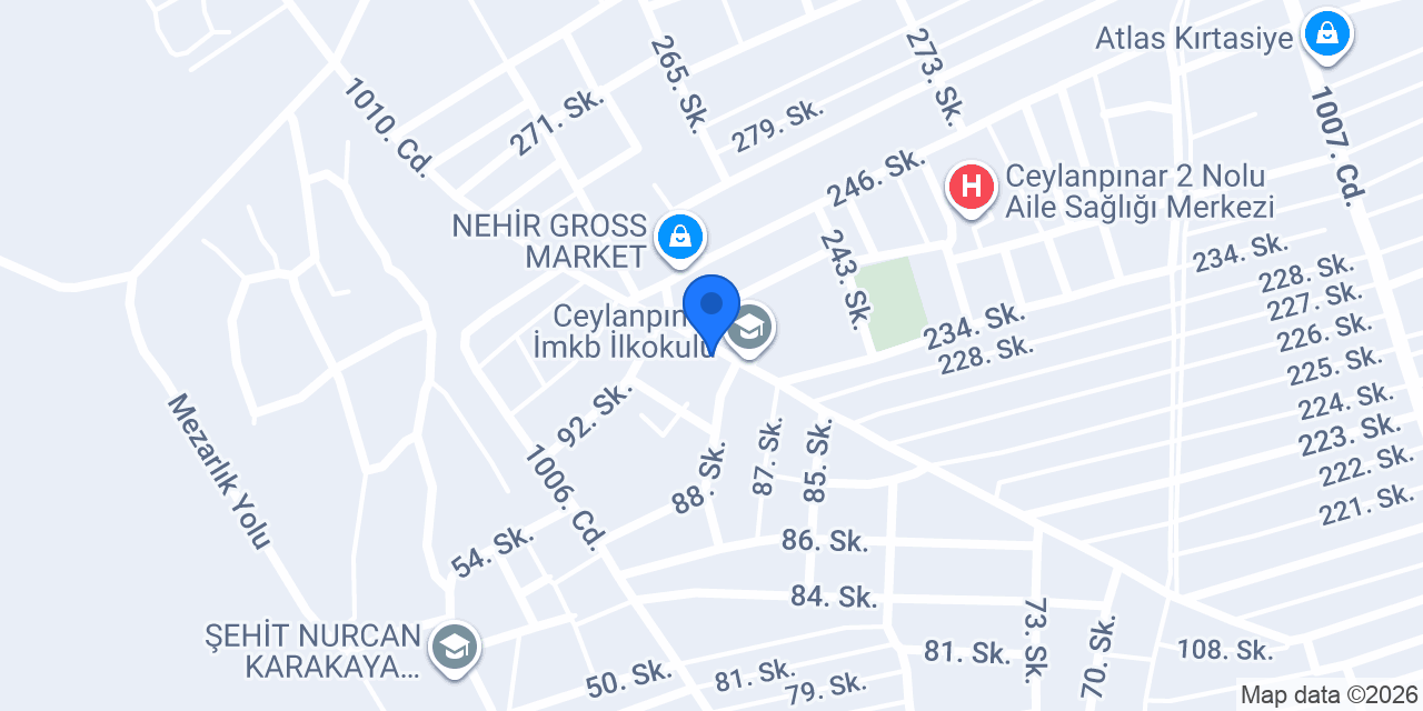 Deniz mini market konumu