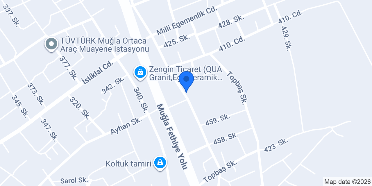 Orhan Apart Ortaca konumu