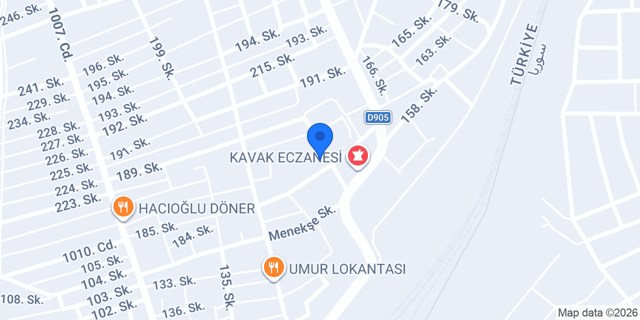 ŞAH-EK Asansör konumu