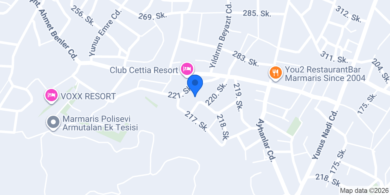 Grand Cettia Hotel konumu
