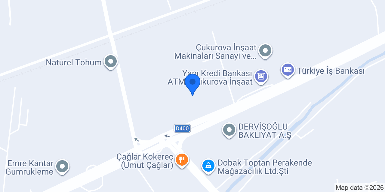 KATRE AGRO TARIM DIŞ TİC. LTD. ŞTİ. (KATZOO) konumu