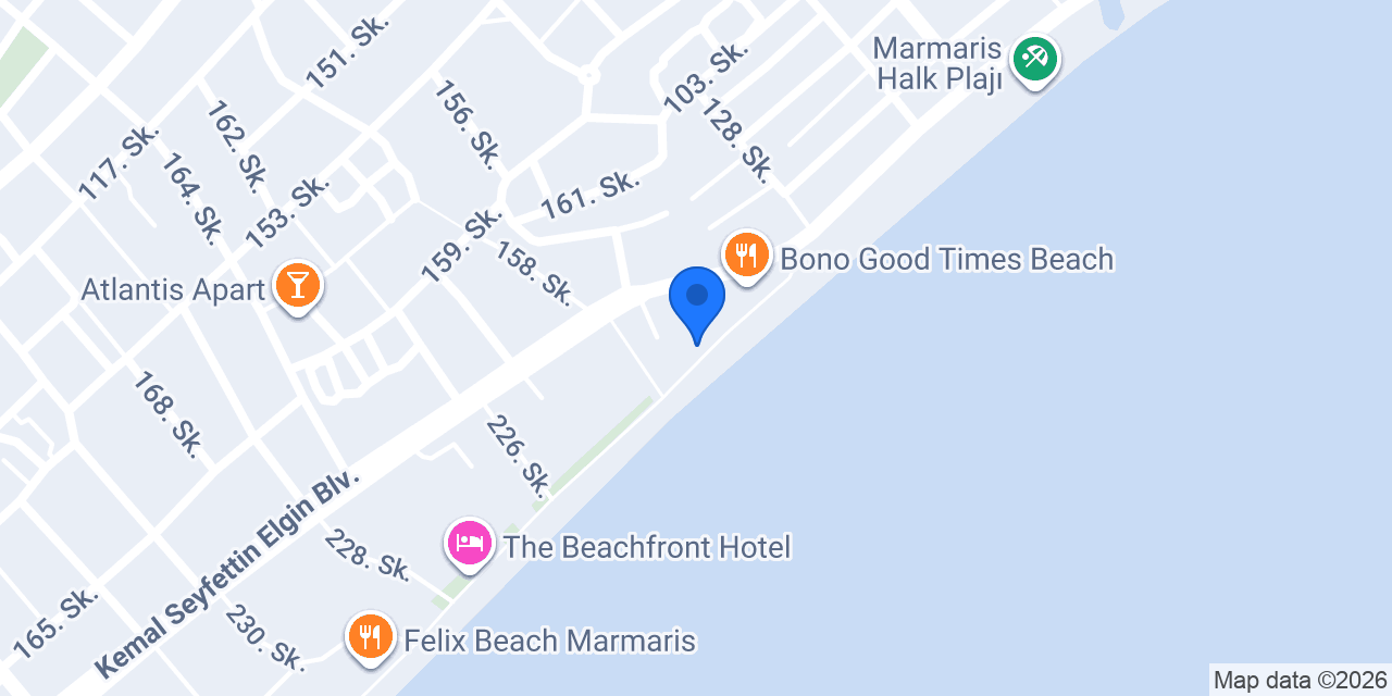 Reis Beach Hotel-Cafe Bar & Restaurant konumu