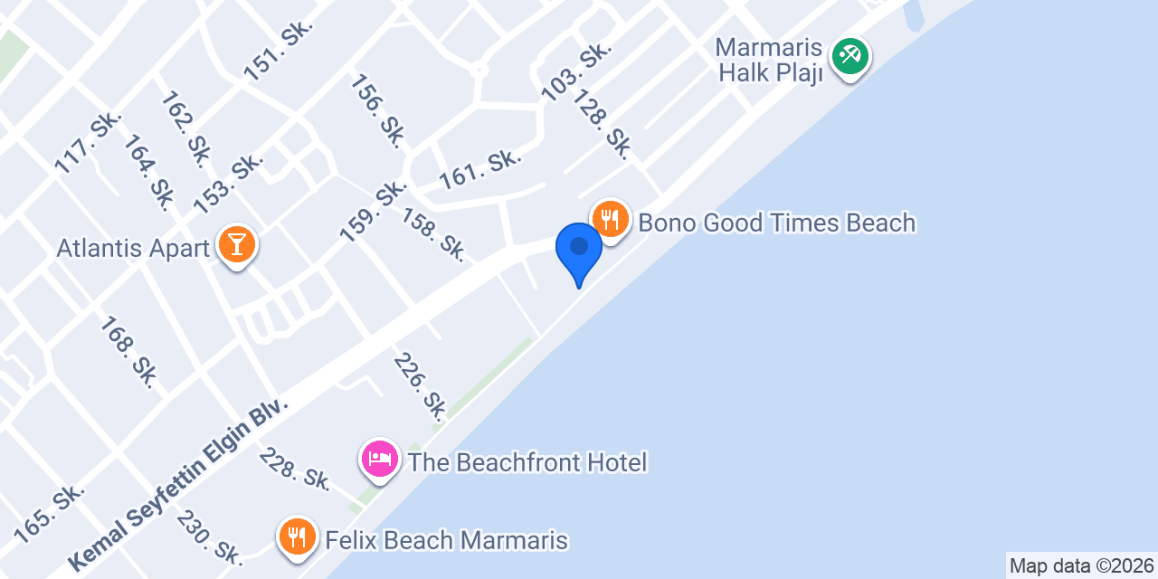 Yeshill Boutique Hotel & Beach konumu
