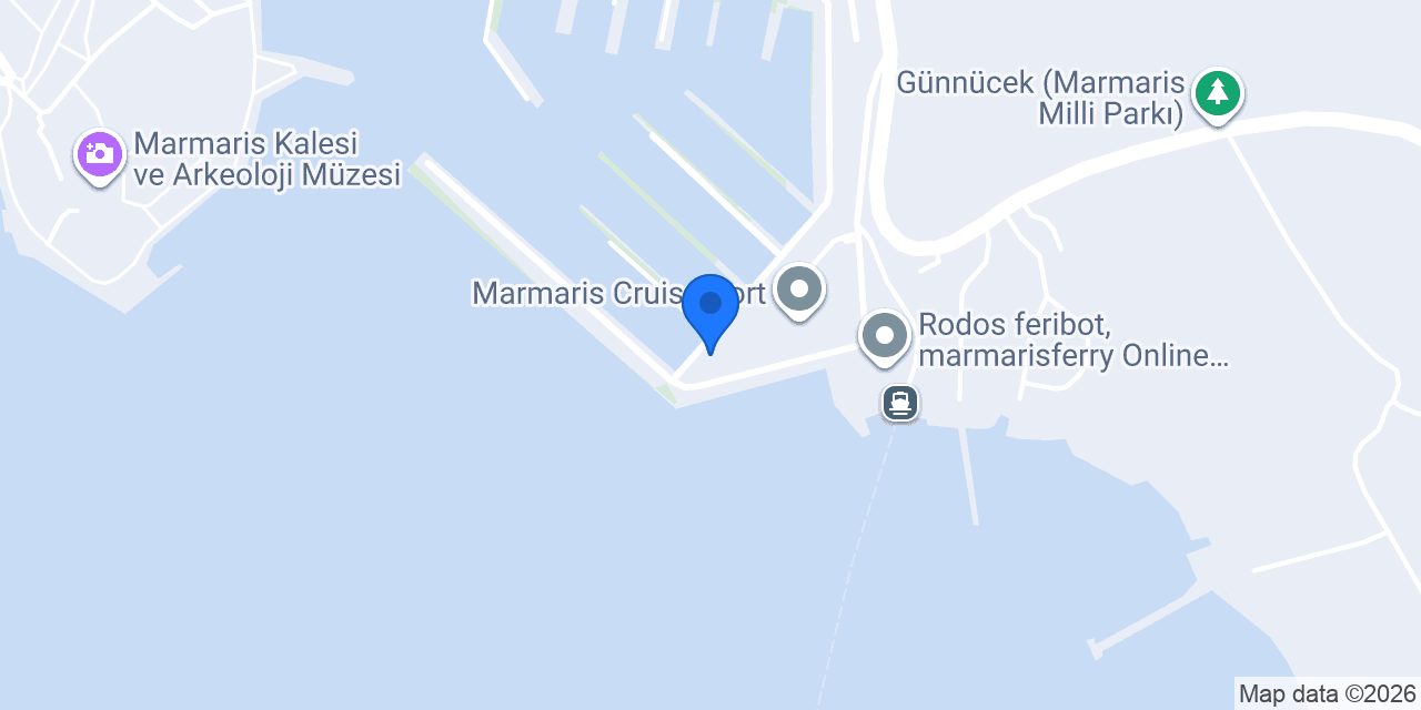 Ortak Tekne Marmaris Netsel konumu