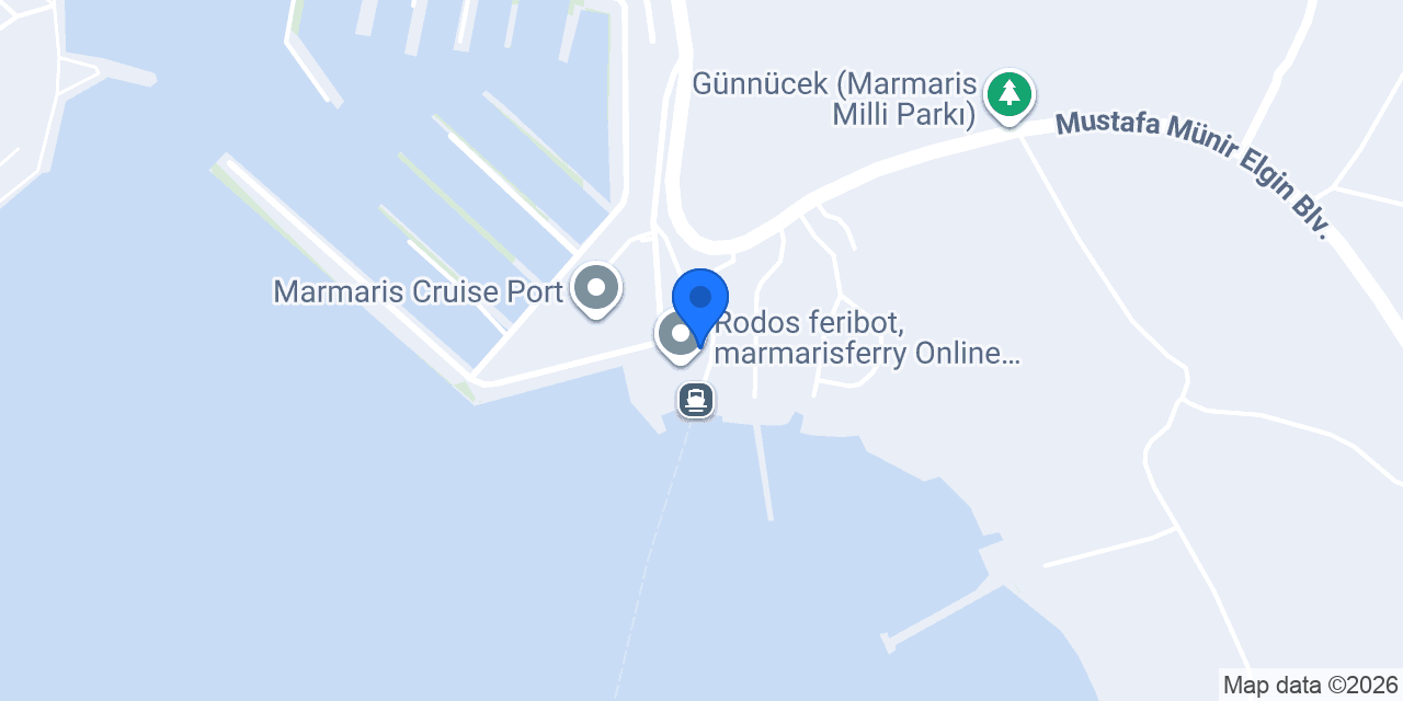 EGE Export Marmaris konumu