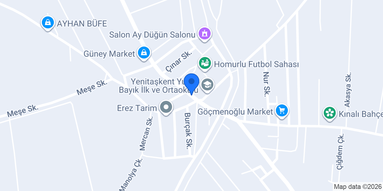 Erdal Tarım konumu