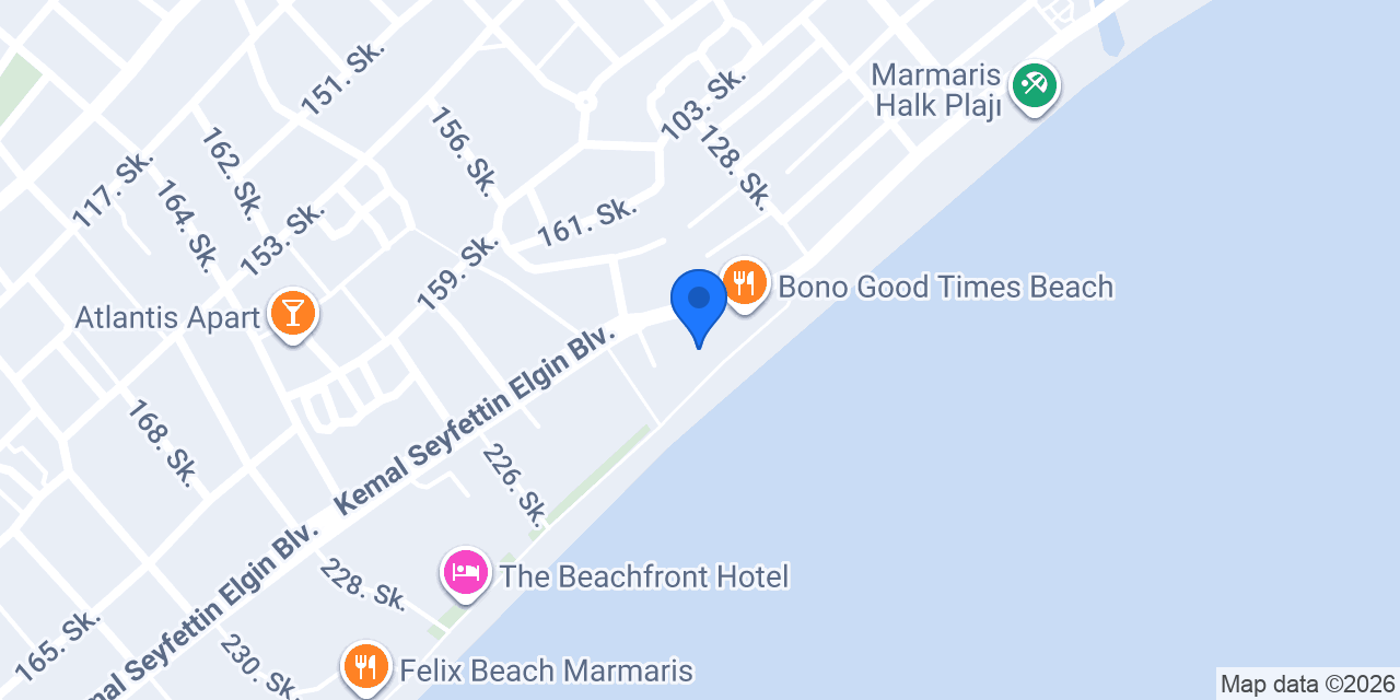 George & Dragon Beach Hotel konumu