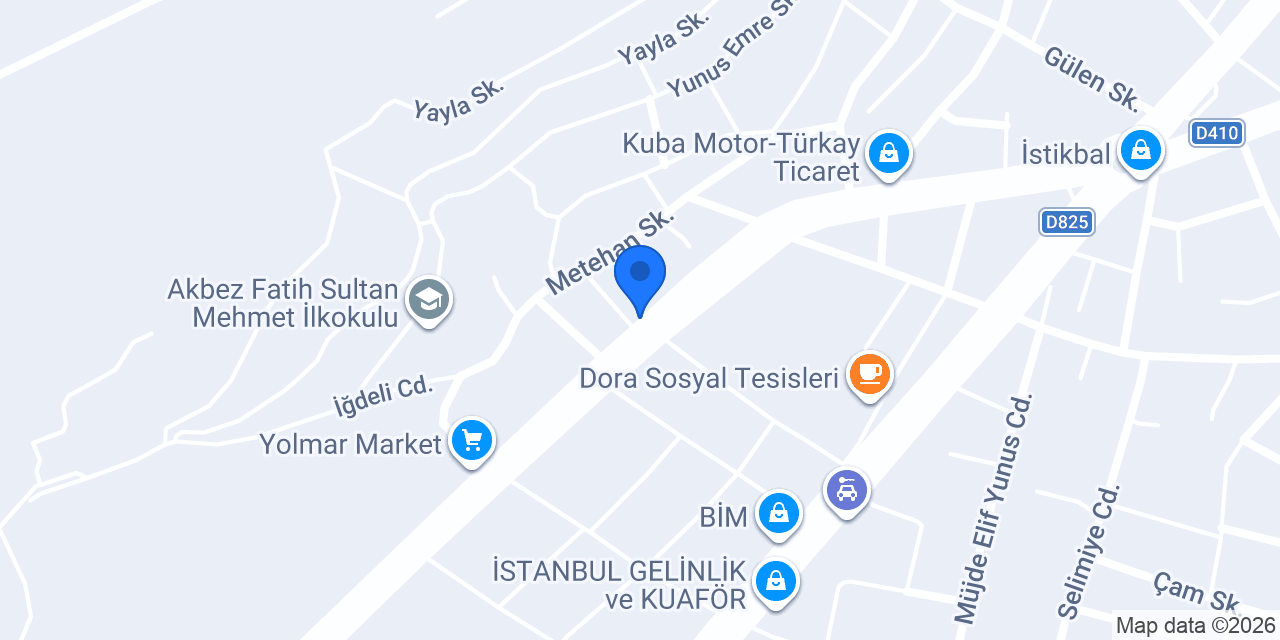 Sarılar Ev Tekstili konumu
