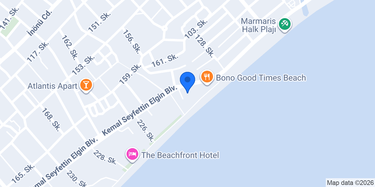 Selen Hotel Marmaris konumu