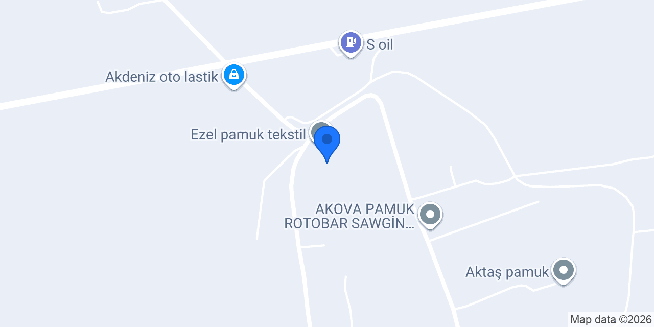 Ezel pamuk tekstil konumu