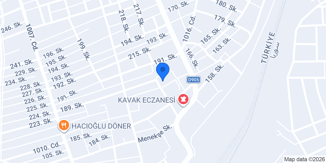 Ceylanpınar Elif Medikal konumu