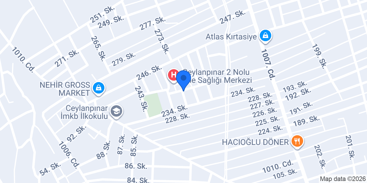 Eminoğlu Eczanesi konumu