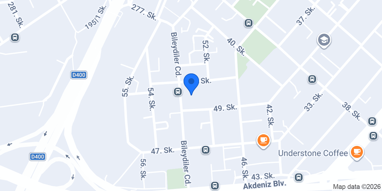 BOBA Rent a Car konumu