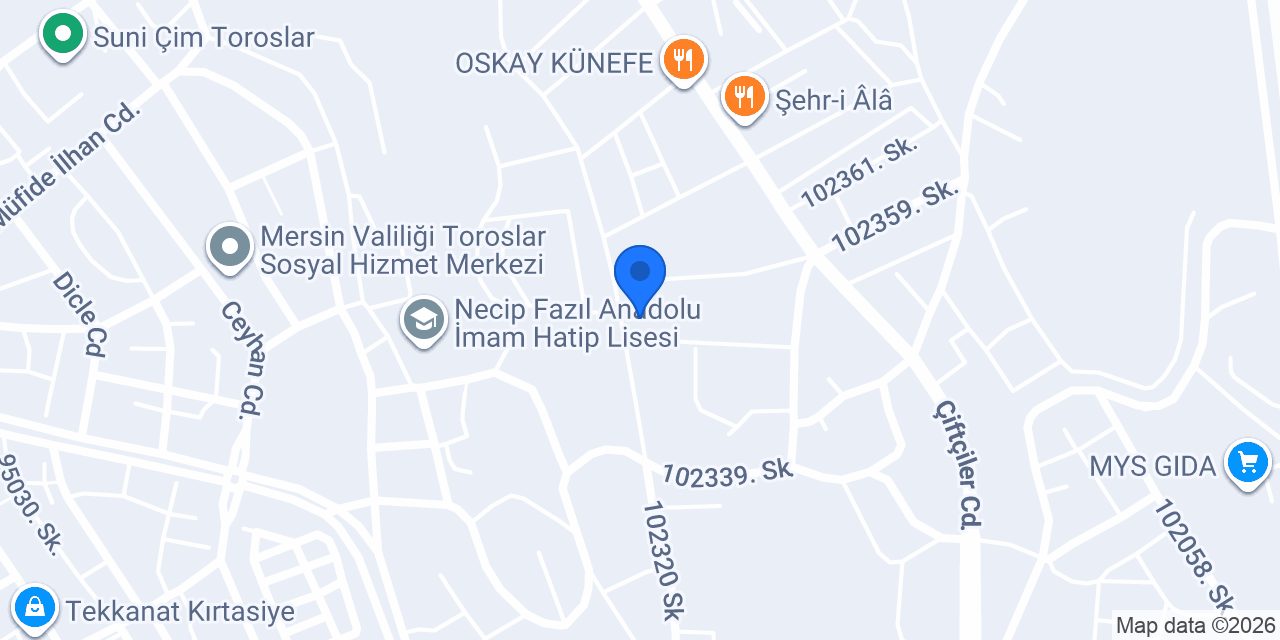 PEHLEVANOĞLU GROSS konumu