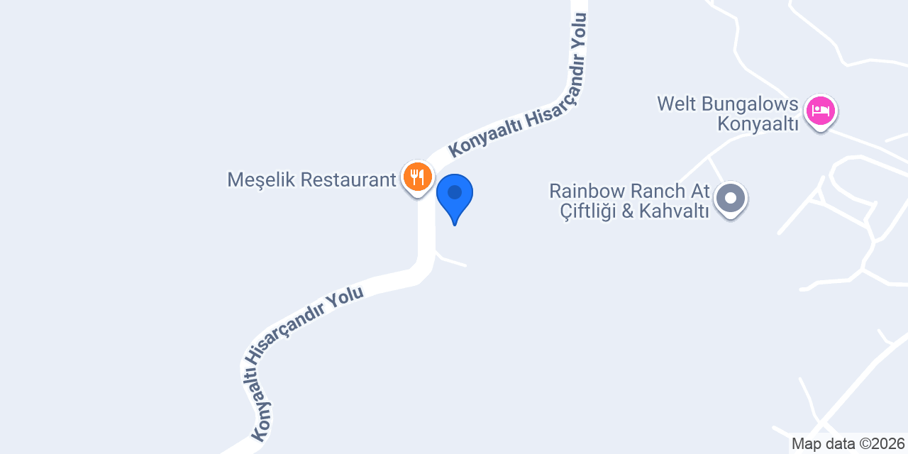 Sekiz Bahçe Restoran konumu