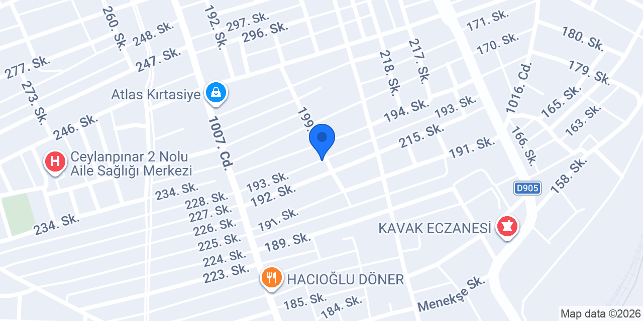 Tarım İşletmesi Müdürlüğü konumu