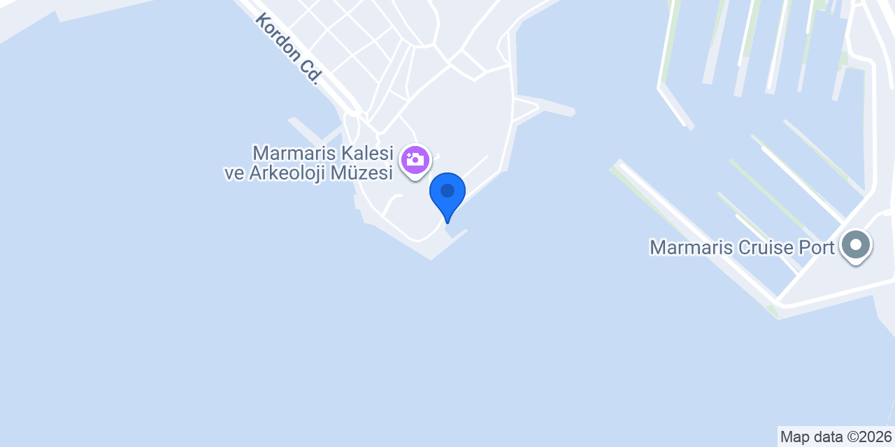 ŞİRİNİM Rent a boat konumu