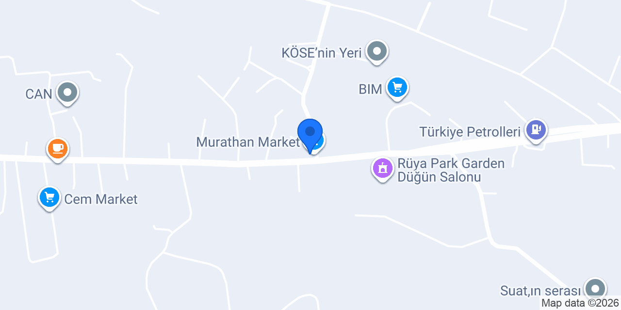 Murathan Market konumu