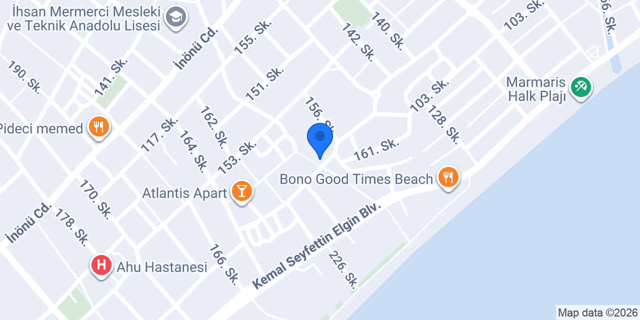 Asya Rent A Car konumu