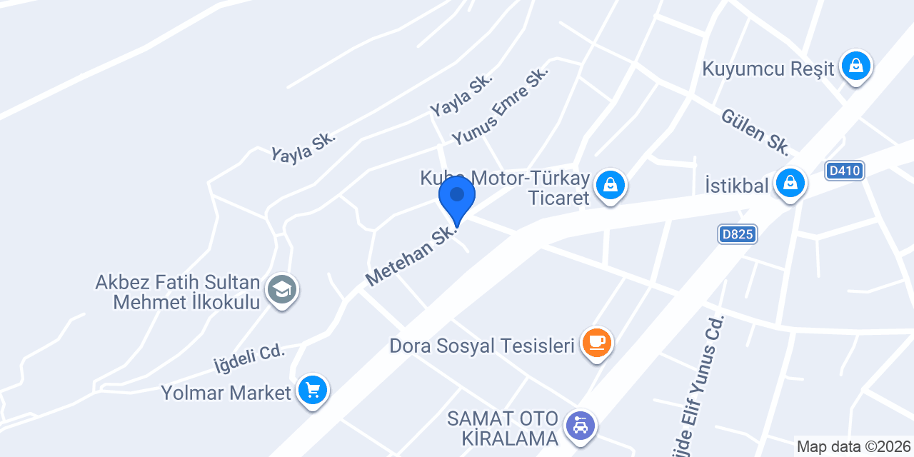 ECZANE GÜLDENİZ konumu