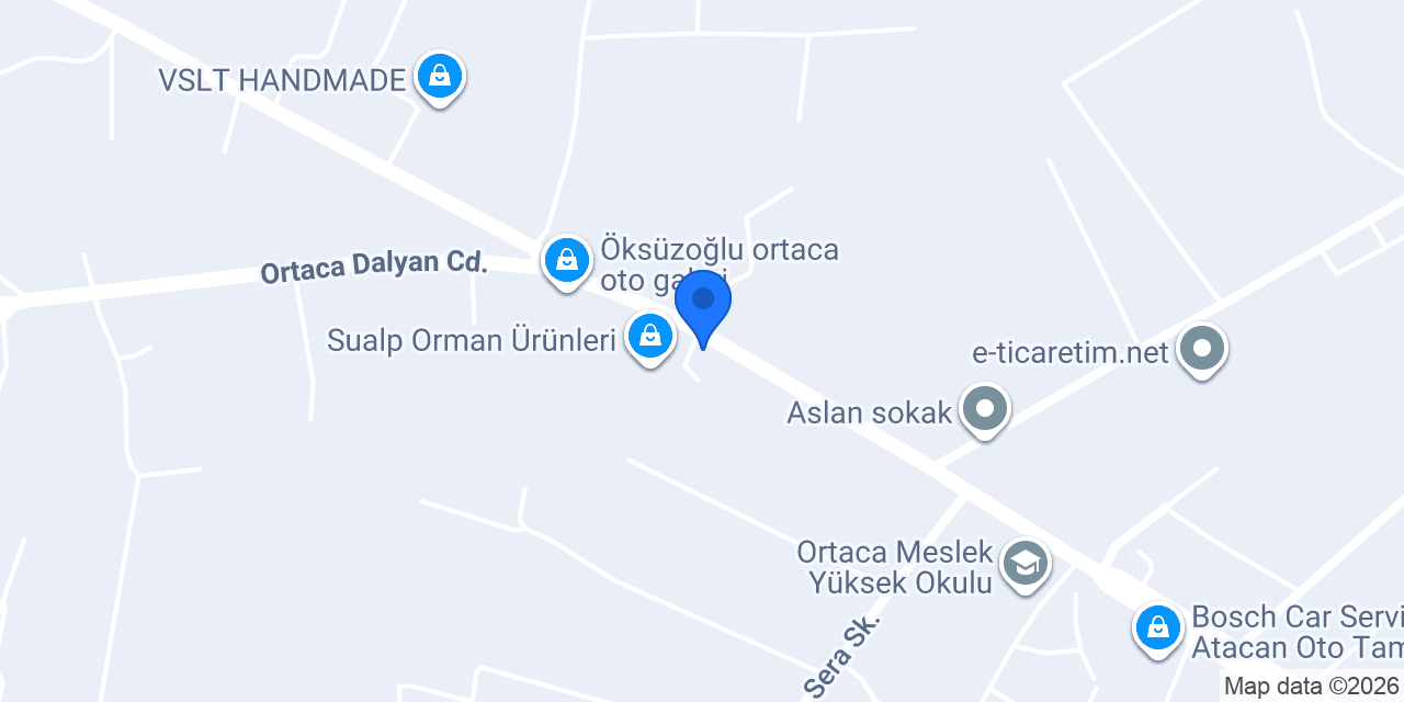 Ortaca Elektrik konumu