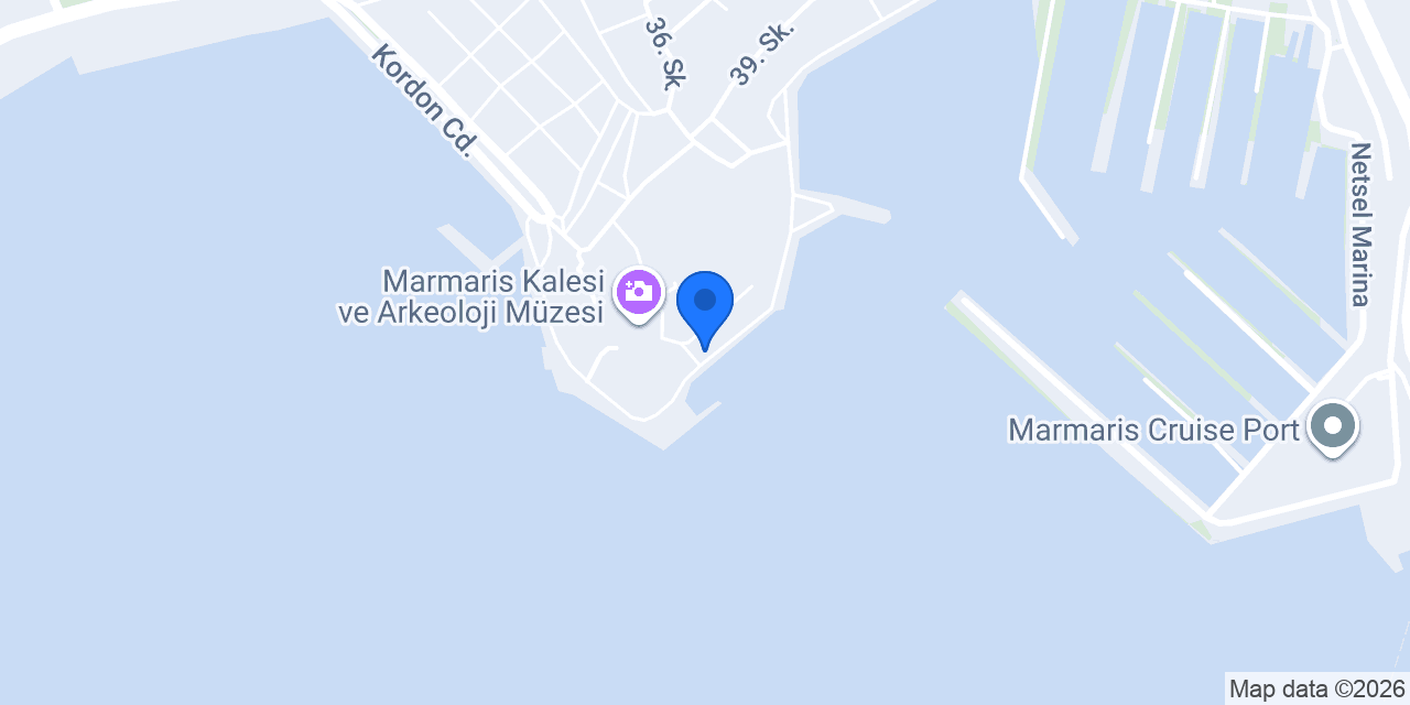 Leyla Restaurant Marmaris konumu