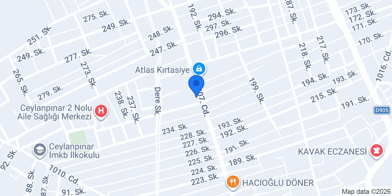 Muratli Beyaz Eşya & Mobilya konumu