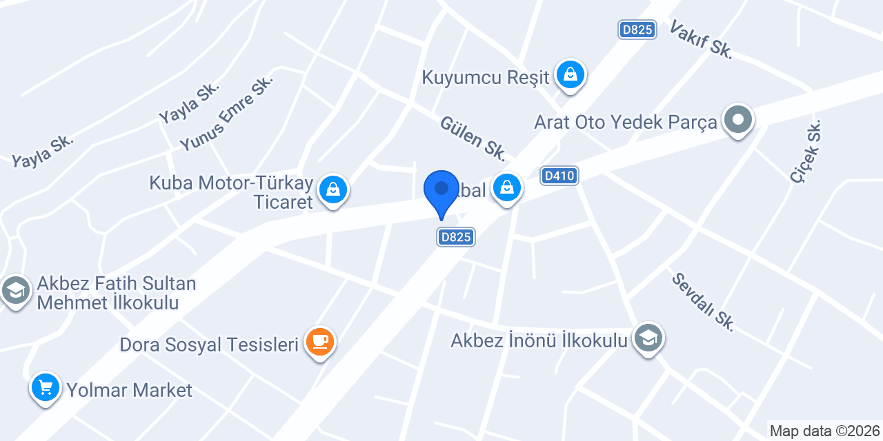 Ptt-akbez Şubesi konumu