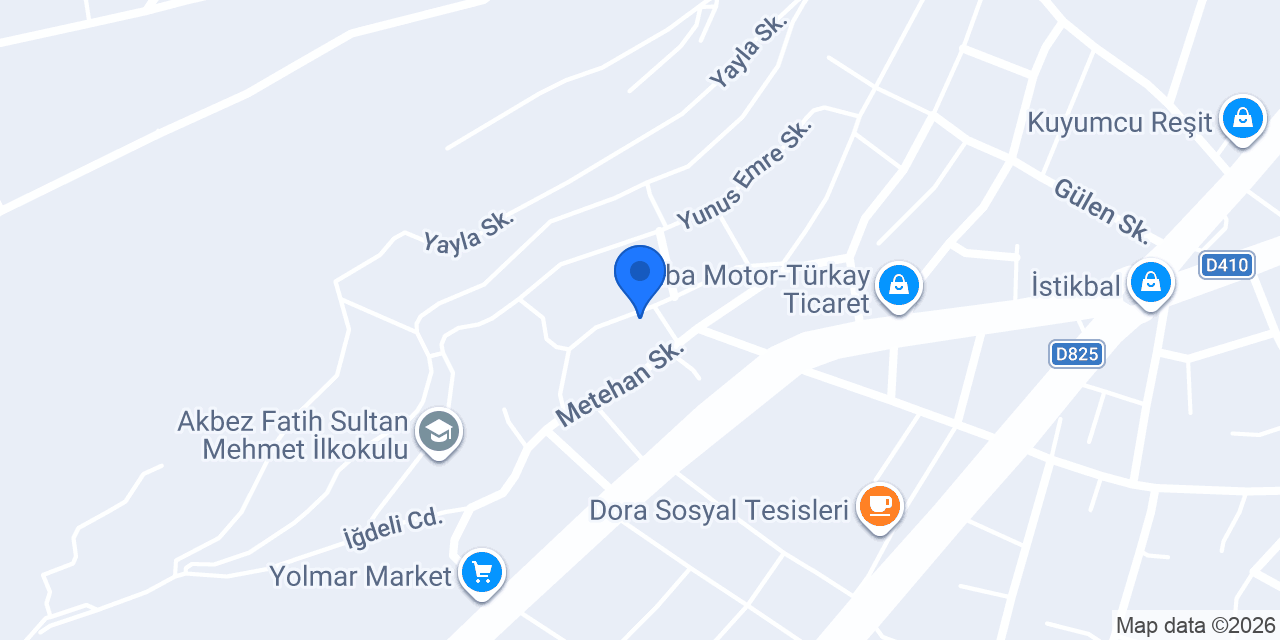 Çalışkan ÇATI konumu