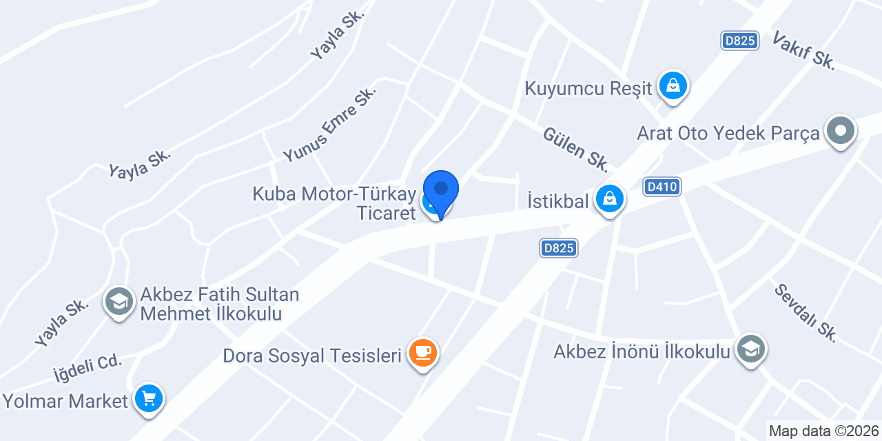 LASTİK BAYİİ konumu