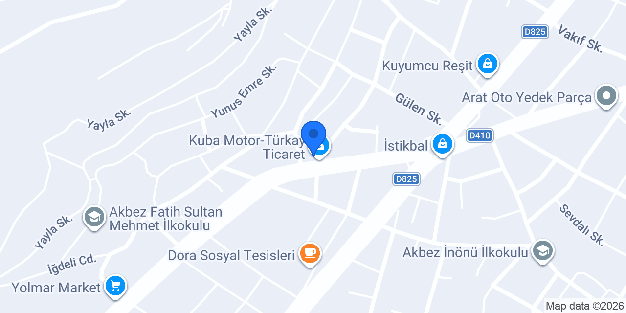 PETLAS-Türkay Ticaret konumu
