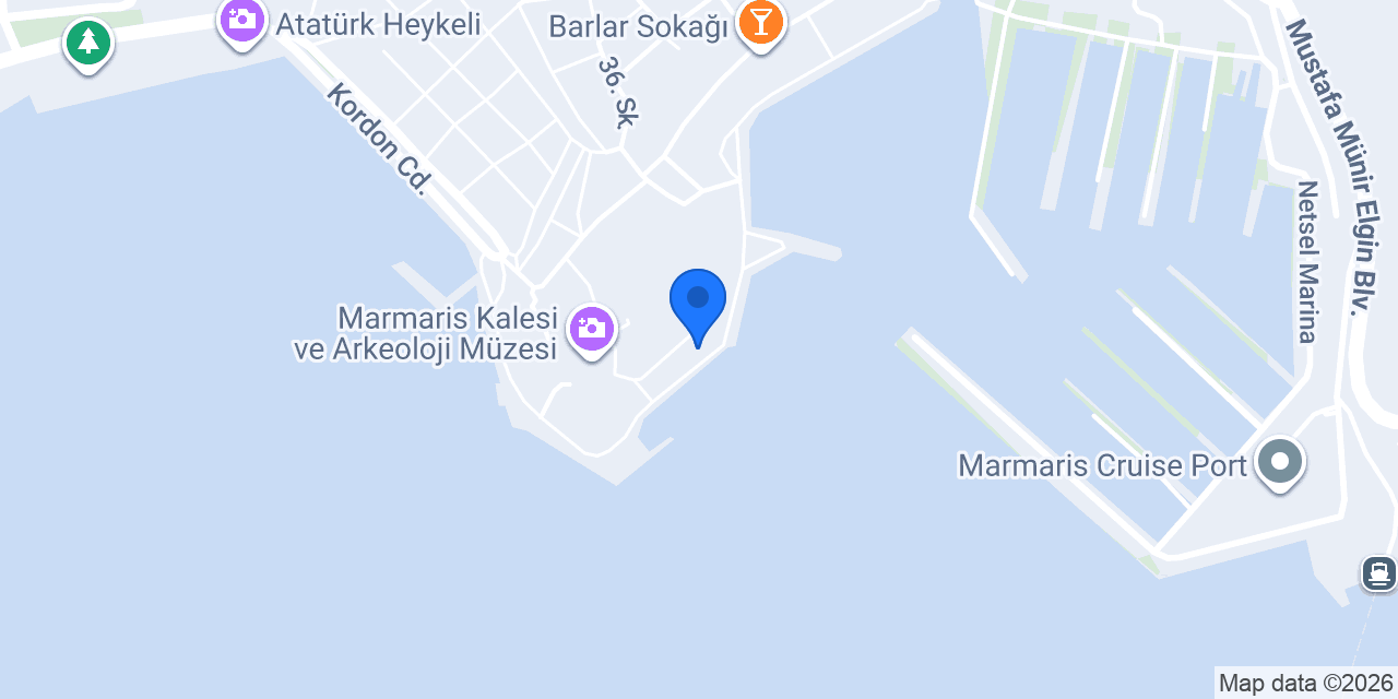 Deniz Halil's Place Cafe Restoran konumu