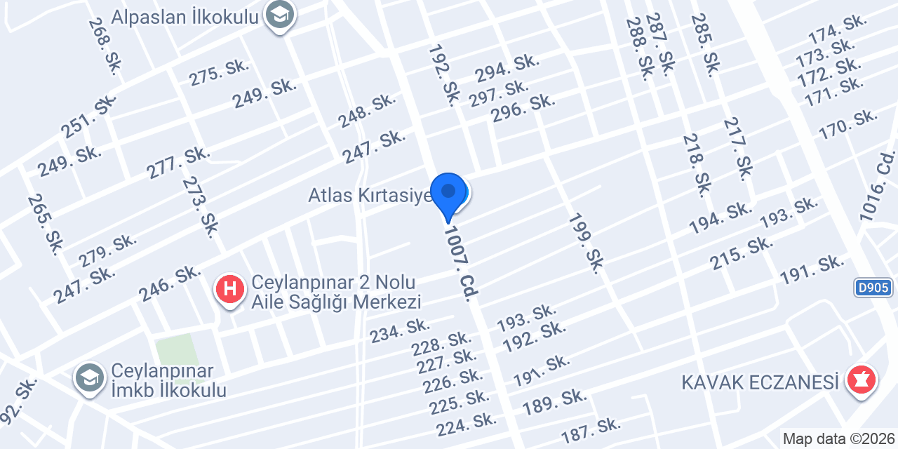 Nil Kitap Kırtasiye konumu