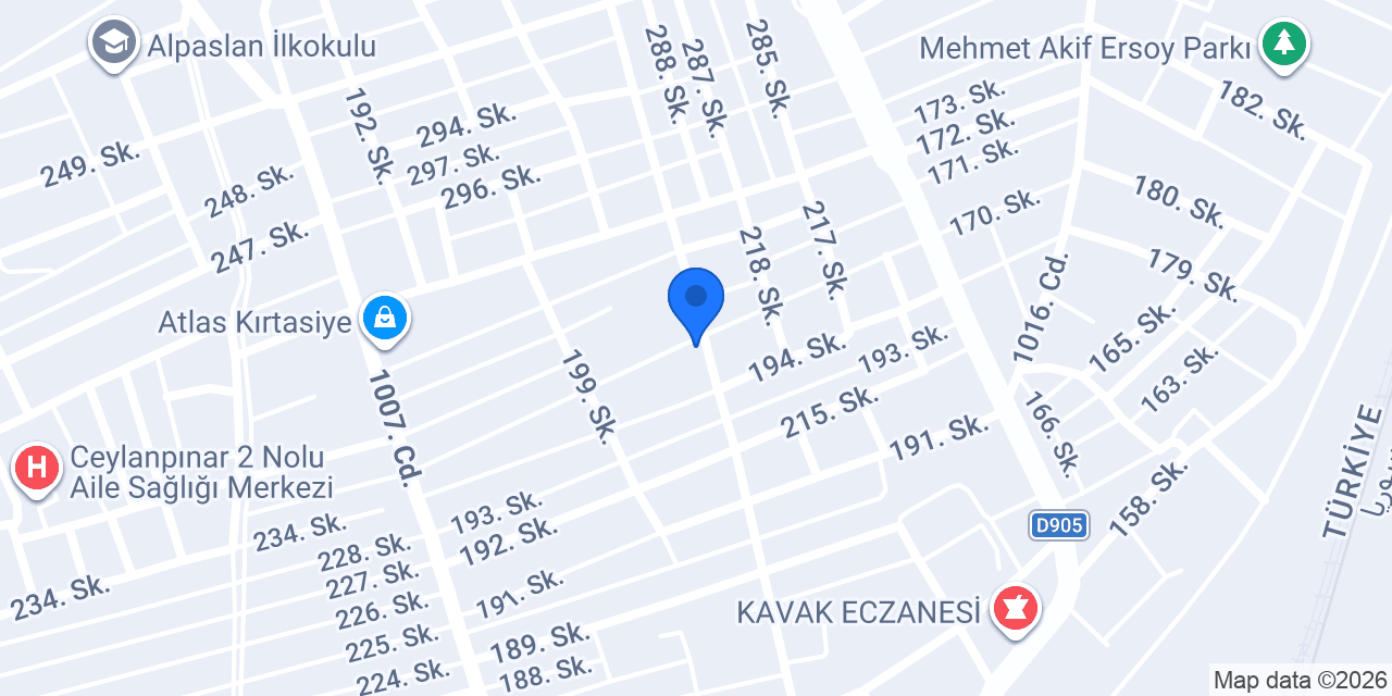 Turanlar Orman Ürünleri konumu